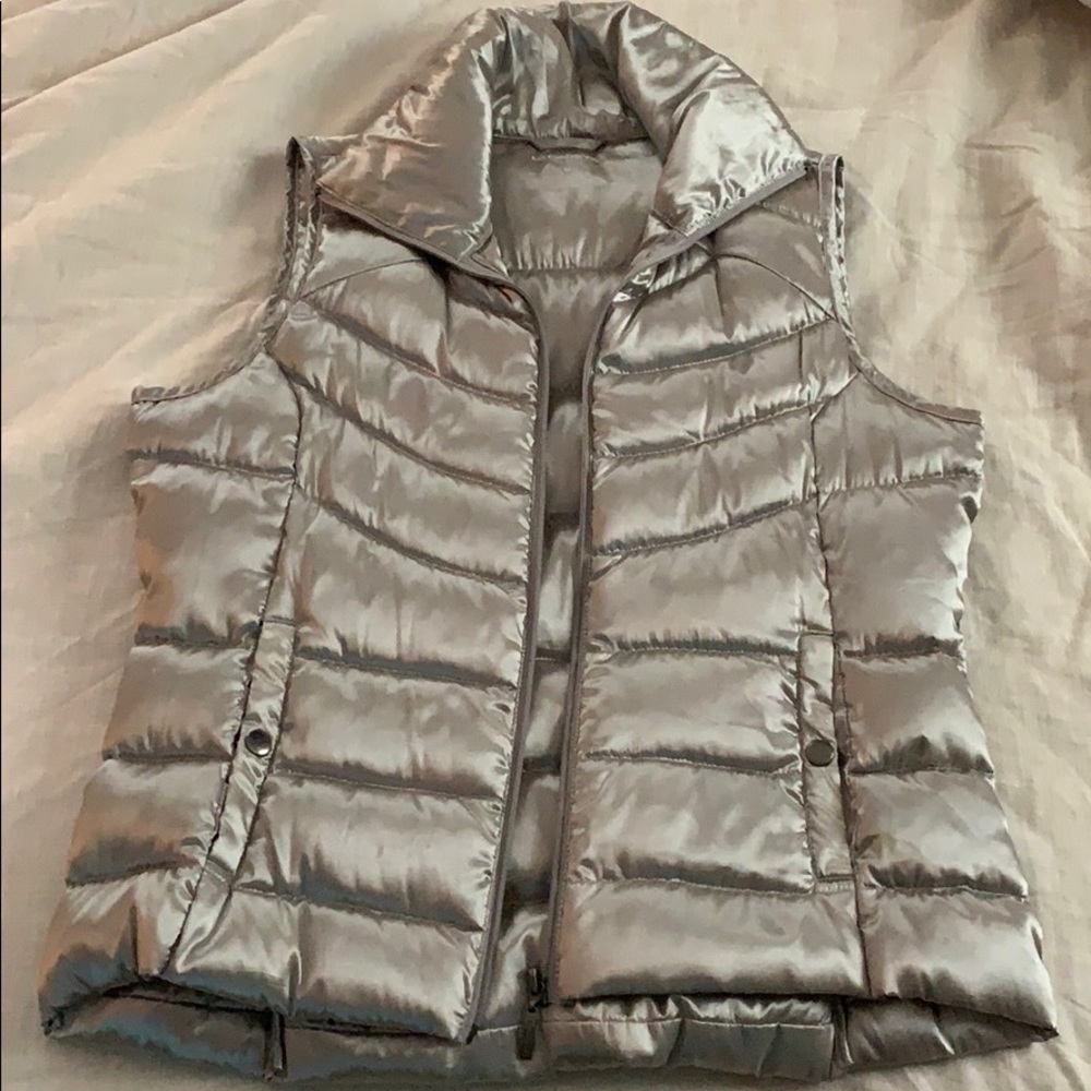 Liz Claiborne Silver vest